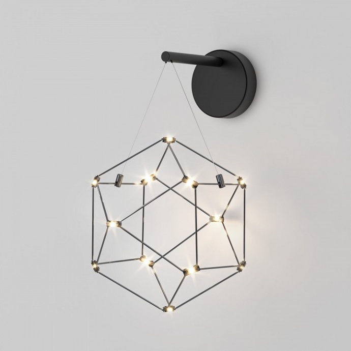 Бра Eurosvet Uma 90310/1 черный жемчуг - 0