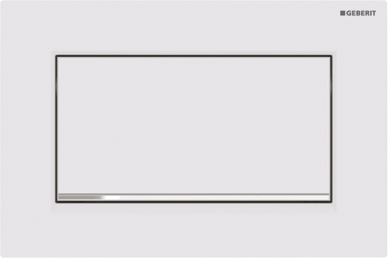 Кнопка смыва Geberit Sigma 30 115.893.JT.1 белый матовый / хром глянцевый - 0