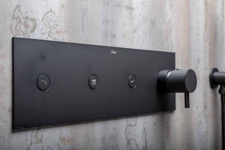 Душевой комплект Boheme Fusion 130-B С ВНУТРЕННЕЙ ЧАСТЬЮ, чёрный - 3