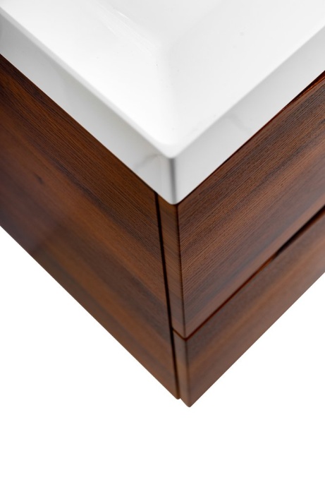 Тумба с раковиной Belbagno Marino 80 темное дерево - 14