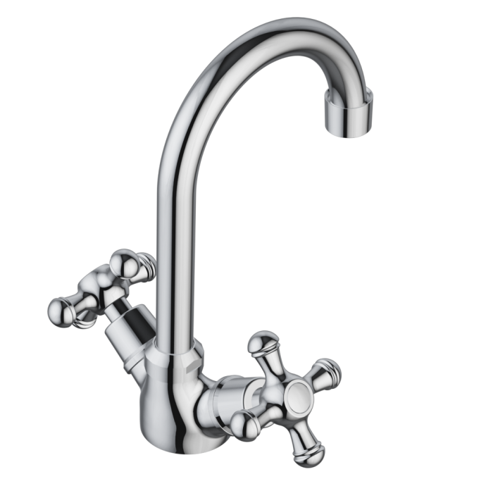 Смеситель для кухонной мойки Redblu by Damixa Retro хром  230210000 - 3