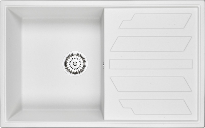 Мойка кухонная Granula GR-8002 арктик - 0