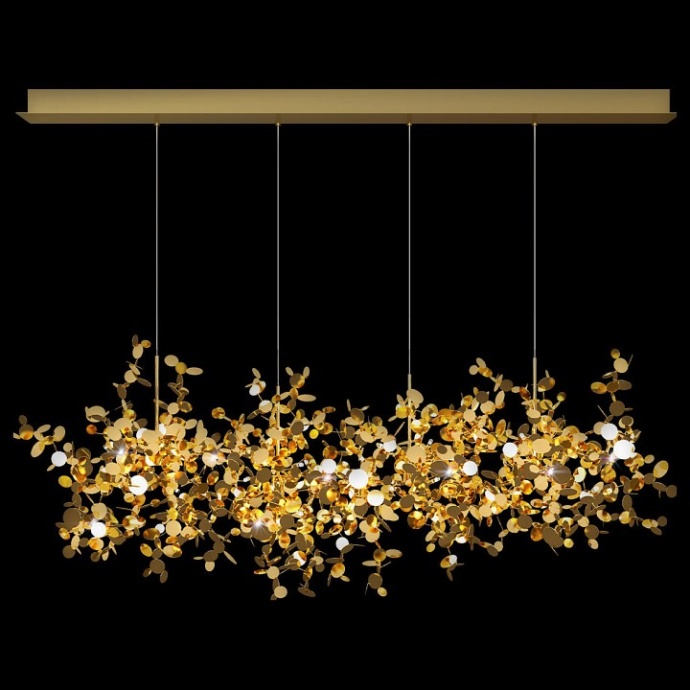Подвесная люстра Loft it Spark 10101/4 Gold - 2