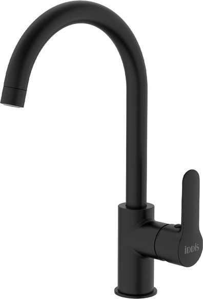 Смеситель IDDIS Cuba для кухонной мойки, черный CUBBLFJi05 - 0