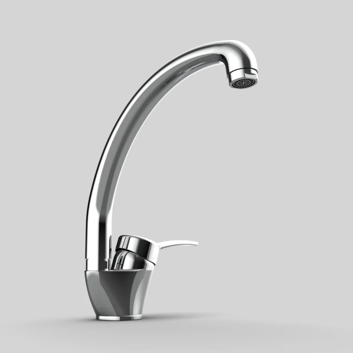 Смеситель для кухни GPD Primula хром MTE175 - 5