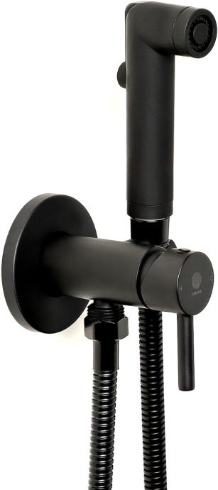 Гигиенический душ STWORKI Эстерсунд ES-05b со смесителем, С ВНУТРЕННЕЙ ЧАСТЬЮ - 0