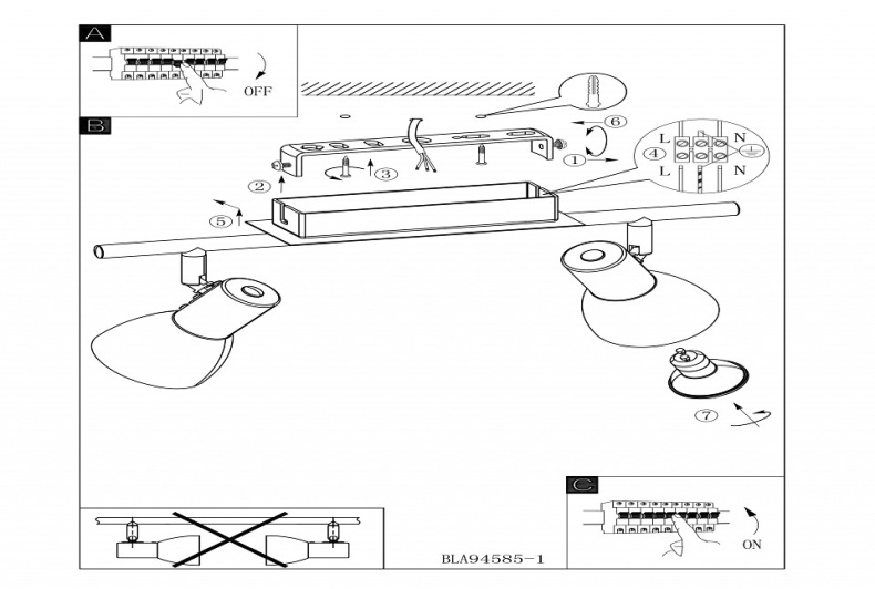 Спот Eglo Barnham 94585 - 1
