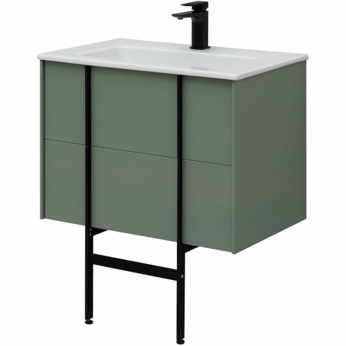 Тумба под раковину Allen Brau Reality 70 серо - зеленый матовый 1.32004.CGM - 9