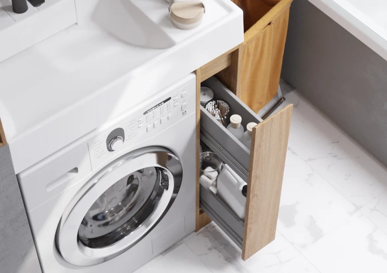 Комплект мебели Aquaton Лондри 20 светлое дерево - 3