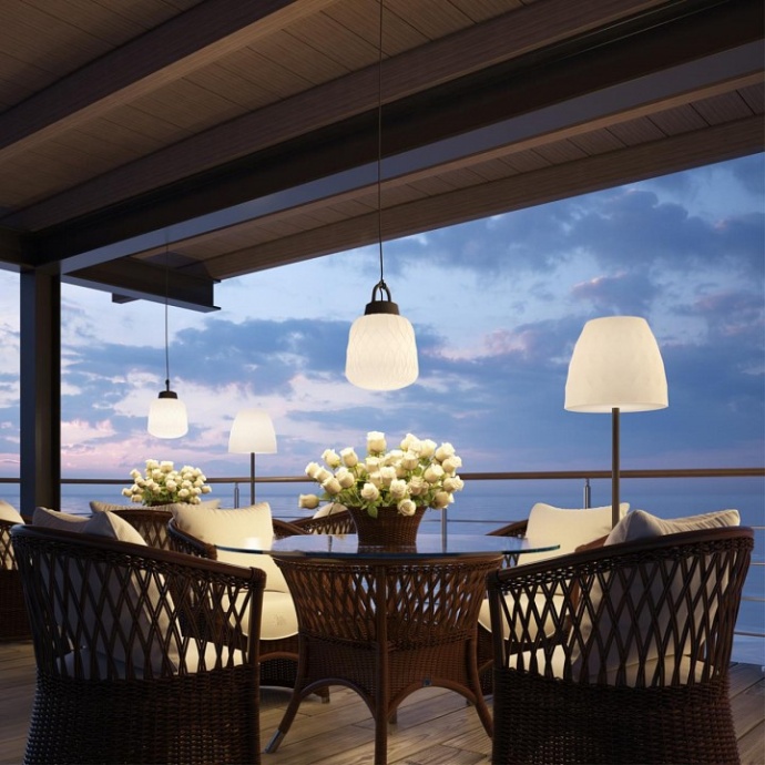 Ландшафтный торшер Novotech Street Conte 370602 - 1