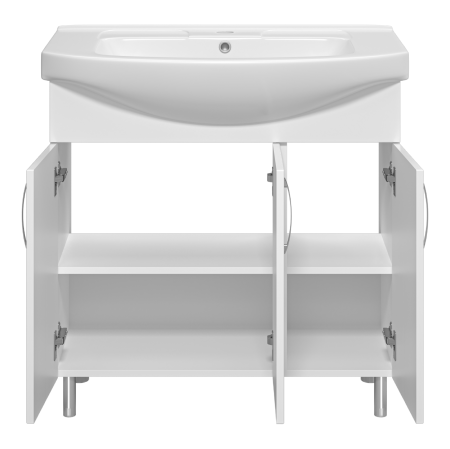 Тумба под раковину Misty Изео 85 белая Э-Изе01085-021Н - 2