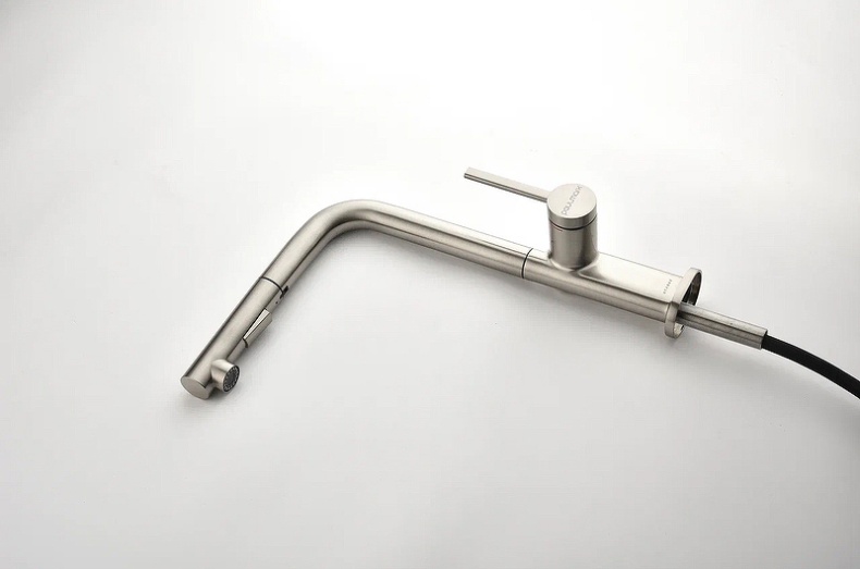 Смеситель для кухни Paulmark Neo сталь Ne214419-Ni - 3