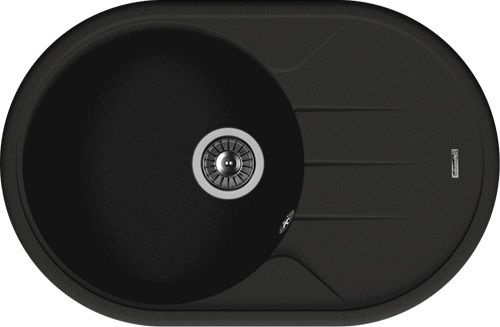 Мойка кухонная Florentina Лотос 780 антрацит 20.295.C0780.302 - 0