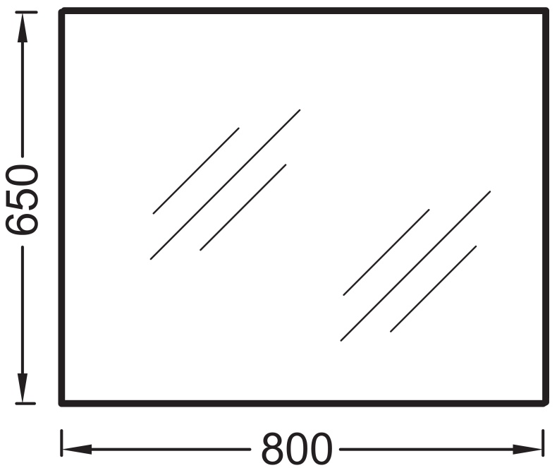 Зеркало Jacob Delafon Ola EB1098-RU 80 см - 3