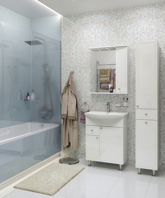 Зеркало DIWO Кострома R, 65 KOS.Z.65/P/W - 2