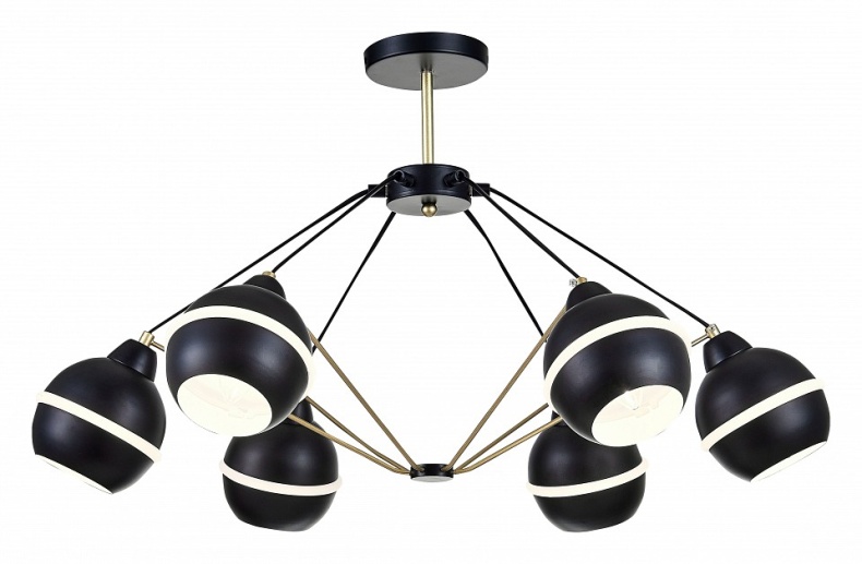 Люстра на штанге SIMPLE STORY 1074 1074-6CL - 0