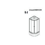 Душевая кабина Parly Classic CM86 85х85, с поддоном, монтаж без силикона - 2