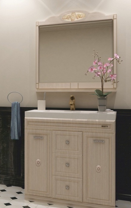 Тумба для комплекта Misty Roma 90 ясень патина Л-Ром01090-4734Я - 1