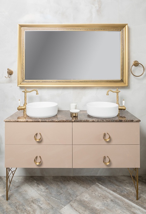 Тумба под раковину Armadi Art NeoArt 140 бежевый 831-140-CP - 1