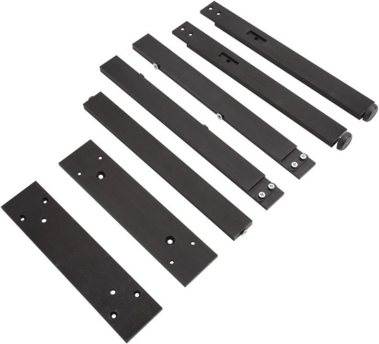 Ножки для шкафа пенала Allen Brau Reality 60 черный матовый 1.32010.BB - 0