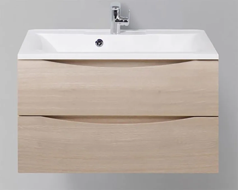 Тумба под раковину Belbagno Marino-Cer 80 светлое дерево MARINO-CER-800-2C-SO-RG-P - 0