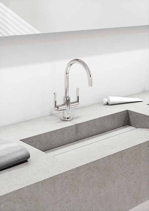 Смеситель Kludi Nova Fonte Puristic для раковины 201180515 - 2