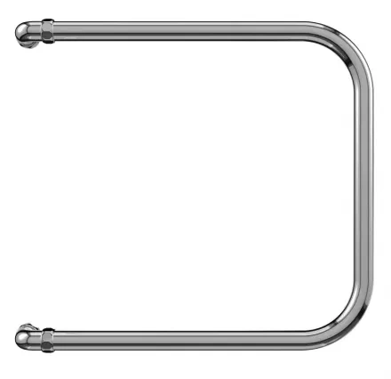 Водяной полотенцесушитель Terminus П-образный 320x700 Хром 4620768881572 - 0