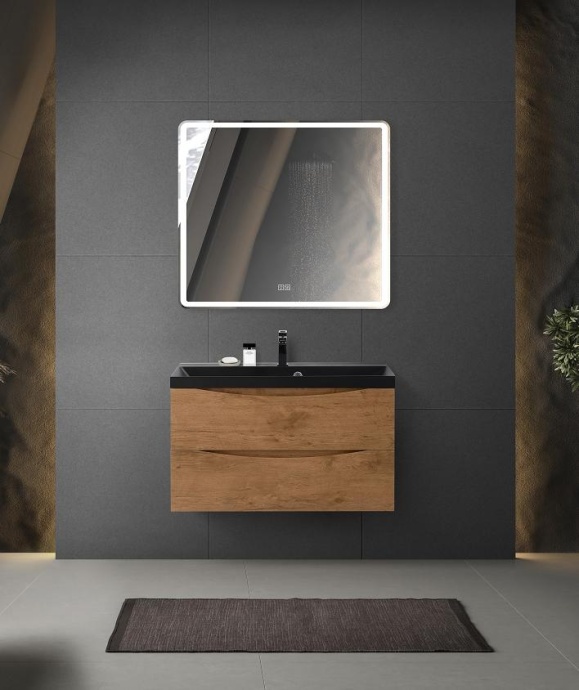 Тумба с раковиной BelBagno Marino 90 светлое дерево - 19