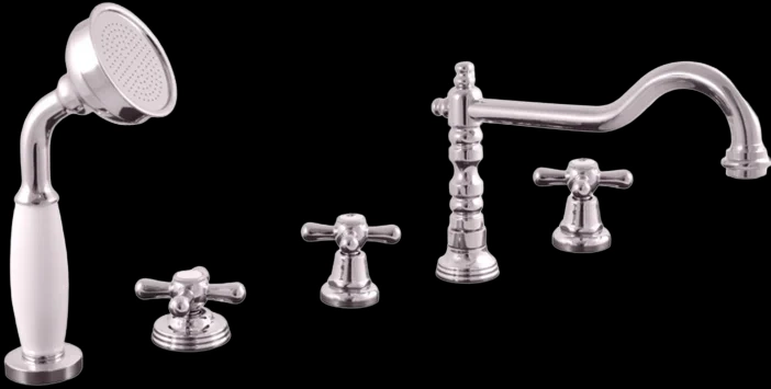 Смеситель на борт ванны Rav Slezak Morava хром MK164.5P - 0