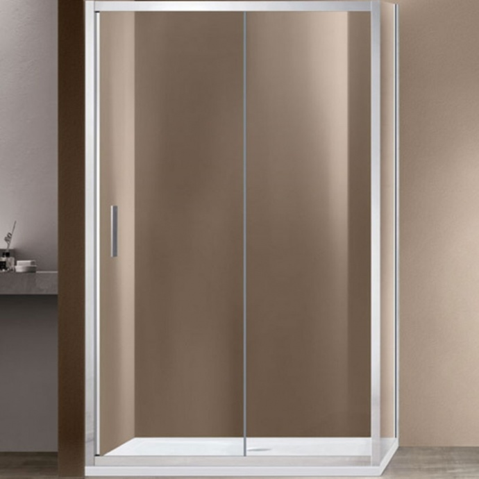 Душевой уголок Vincea Garda 150х100 хром стекло прозрачное VSR-1G1015CL - 0