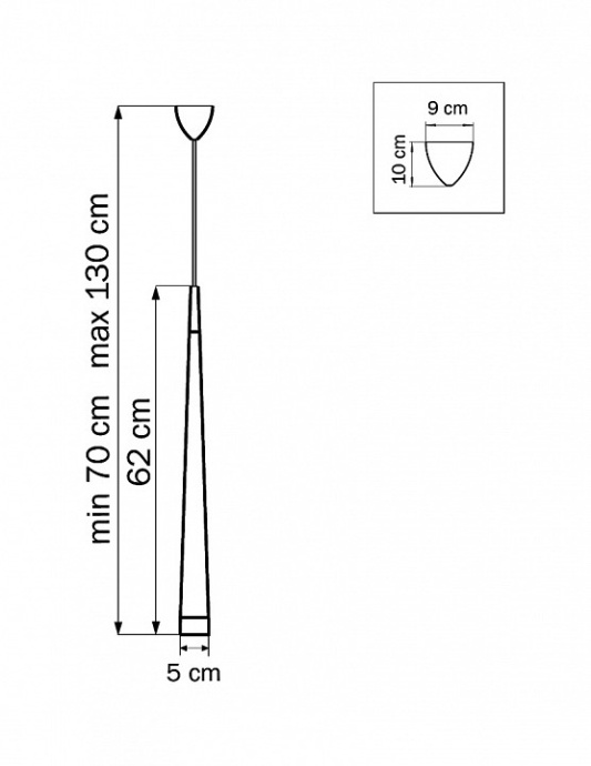 Подвесной светильник Lightstar Punto 807017 - 3