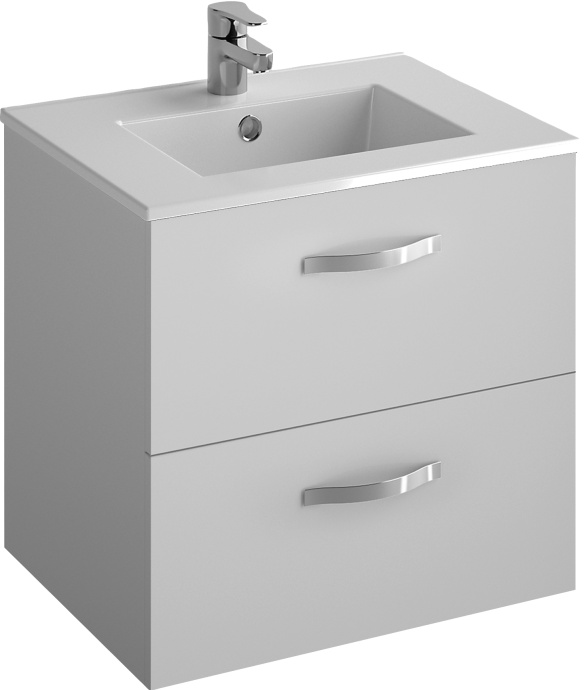 Тумба с раковиной Jacob Delafon Ola 60 белый лак - 1