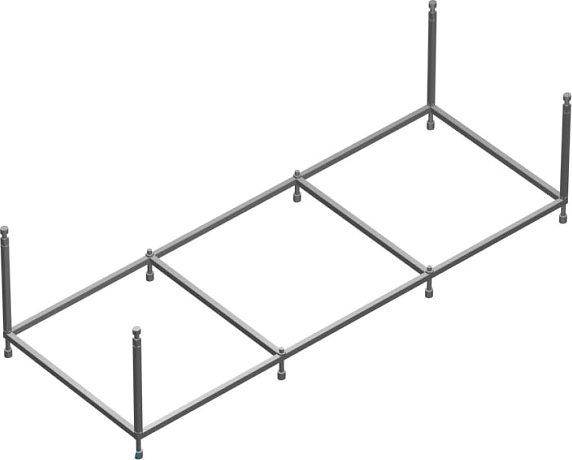 Монтажный набор для ванны Roca Genova-N ZRU9302895 - 0