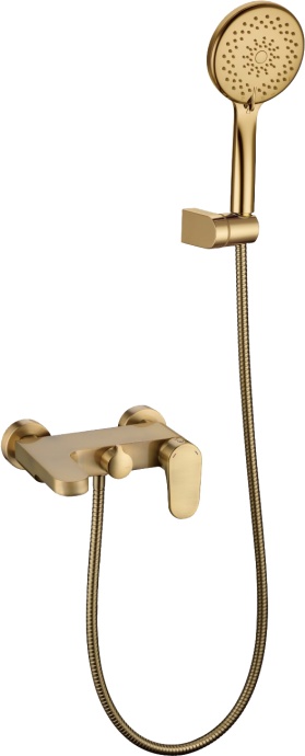 Смеситель Boheme Spectre 453-BR для ванны с душем, бронза - 0