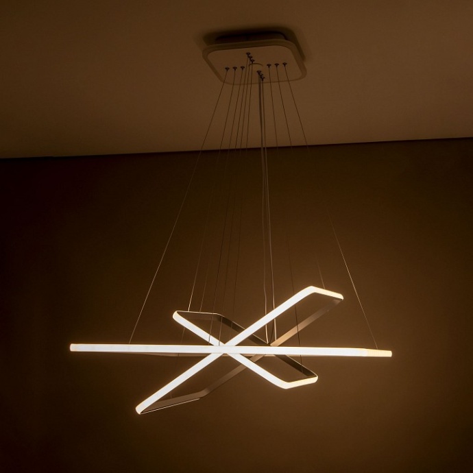 Подвесная светодиодная люстра Citilux Неон Смарт CL731AK110E - 8