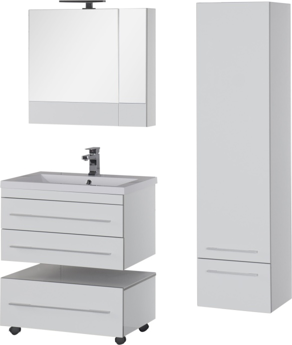 Мебель для ванной Aquanet Верона 75 подвесная белая 176669 - 32