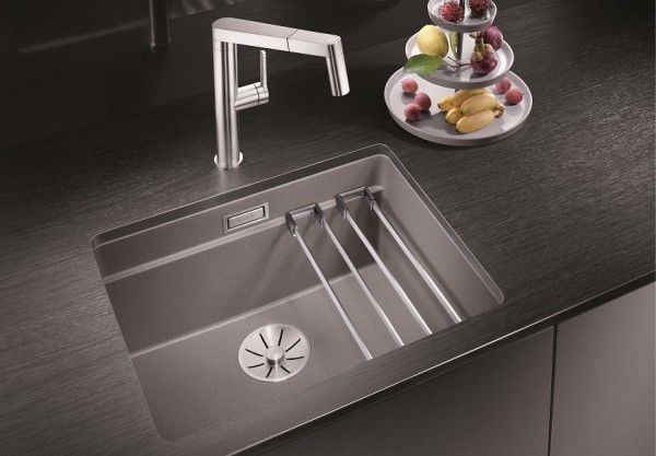 Мойка из гранита Blanco Etagon серый  522227 - 1