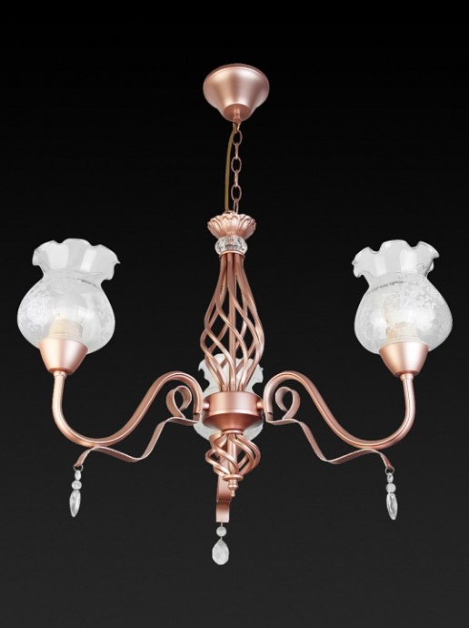 Подвесная люстра Toplight Kelli TL5680D-03PG - 1