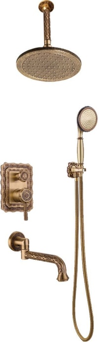 Душевой комплект Bronze de Luxe Windsor 10137/1R - 0