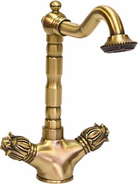 Смеситель для раковины Bronze de Luxe Florence бронза  21381 - 0