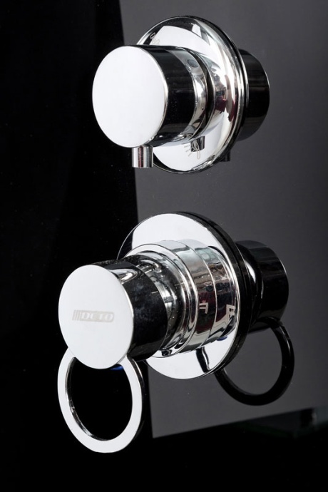 Душевая кабина Deto B 100х100  B10SBLACK - 8