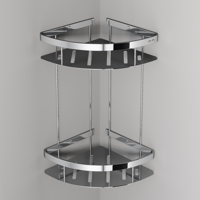 Полка AM.PM Sense L A7454200 2-ярусная, хром - 4