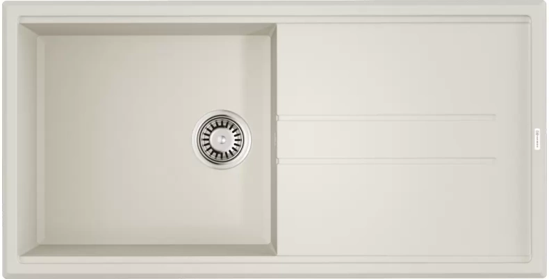 Мойка кухонная Omoikiri Tedori Tetogranit/белый  4993919 - 0