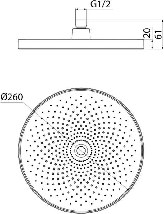 Верхний душ Iddis SpaHome SPA26CPi64 - 4