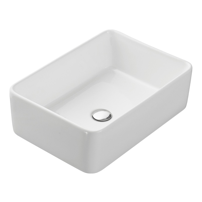 Тумба с раковиной Mila 50 и столешницей Aquaton Мишель 100 белый-светлое дерево 1A2441K3MIDU0 - 5