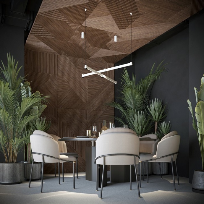 Подвесной светодиодный светильник Arlight SP-Elizeo-S1000-16W Warm3000 036593 - 3