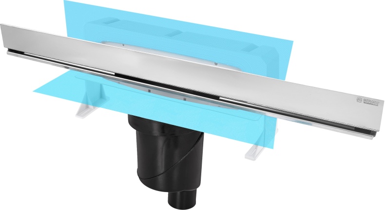 Душевой лоток Berges Wasserhaus Wall 60 см 091056 - 0