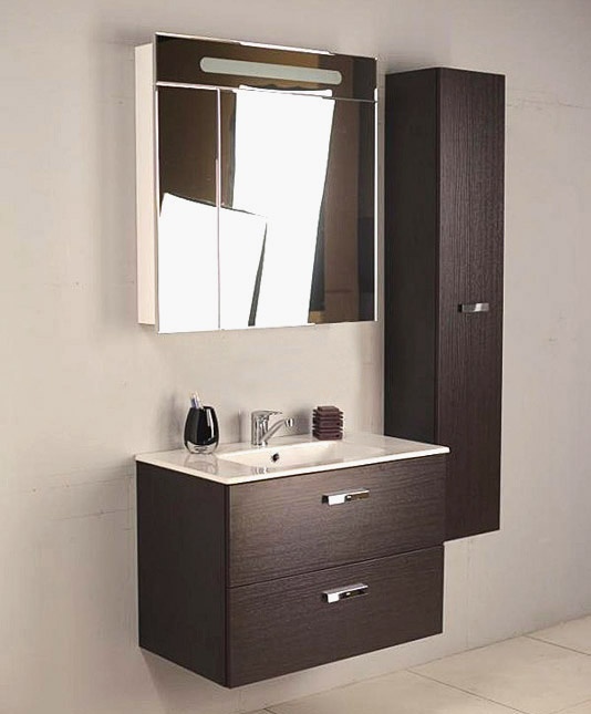 Тумба для комплекта Roca Victoria Nord 80 венге ZRU9000031 - 1