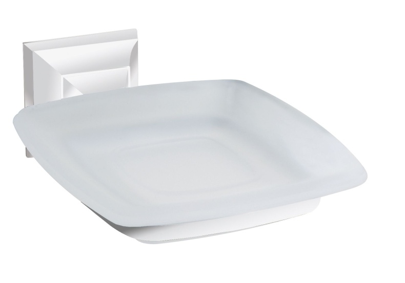 Мыльница Art&Max Zoe AM-G-6834-Bi, цвет белый - 0