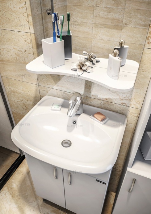 Тумба с раковиной СанТа Сити 50 - 6